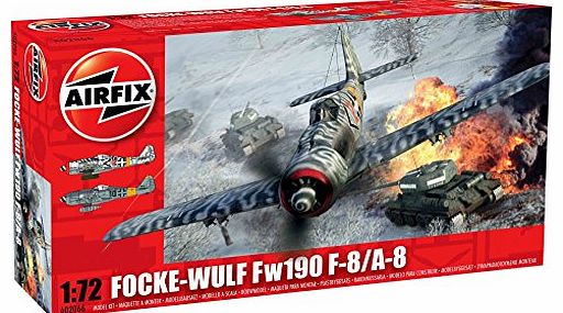 Airfix 1:72 Focke Wulf Fw190A Aircraft Model Kit