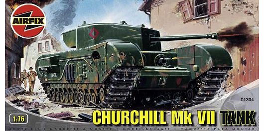 Airfix A01304 Churchill MkVII 1:76 Scale Series 1 Plastic Model Kit