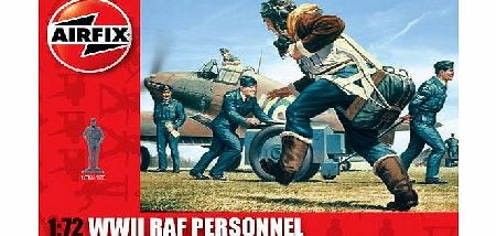 Airfix A01747 RAF Personnel 1:72 Scale Series 1 Plastic Figures
