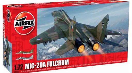 A04037 Mikoyan MiG-29 Fulcrum 1:72 Scale Series 4 Plastic Model Kit