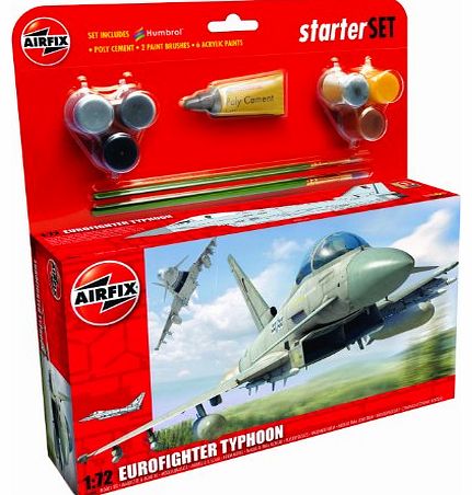 Airfix A50098 Eurofighter Typhoon 1:72 Scale Model Large Starter Set