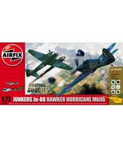 Dogfight Double Junkers Ju-88 & Hawker