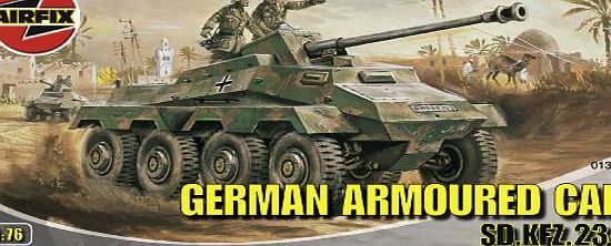 Airfix German Armoured Car A01311 1.76 AIRFIX MODEL