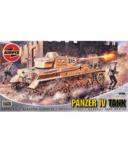 Airfix Panzer IV Tank 1:76 Scale Military