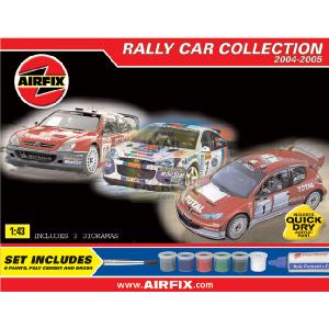 Airfix Rally Car Collection and Diorama