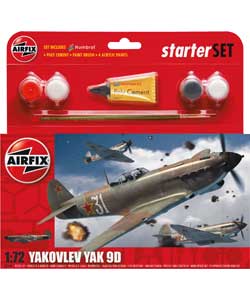 Airfix Yakovlev Yak 9D 1:72 Scale Military
