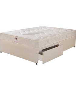 Airsprung Ascot Comfort Single Divan Bed - 2 Drw