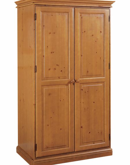 Airsprung Beds Canterbury 2 Door Full Hanging Wardrobe