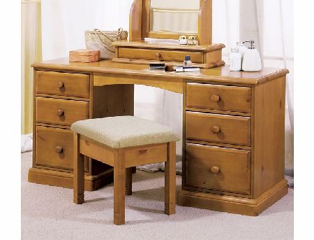Airsprung Beds Canterbury Double Pedestal Dressing Table