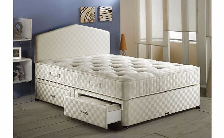 Airsprung Beds Ortho Pocket 1200 4ft 6 Double Divan Bed
