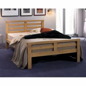 Rancher King Size Pine Bedstead