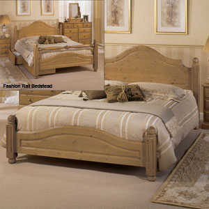 The Carolina 4ft 6 Double Wooden Bedstead