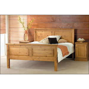 Airsprung Beds- The Montana- 4ft 6 Double Wooden Bedstead