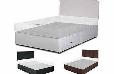 Airsprung Beds Universal Divan Faux Leather 3FT