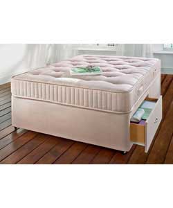 Airsprung Berkley Comfort Super King Size Divan - 2 Drawers