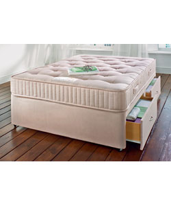 Airsprung Berkley Comfort Super King Size Divan - 4 Drawers