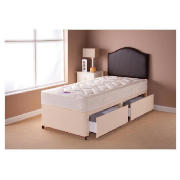 Danbury Trizone Single 2 Drawer Divan