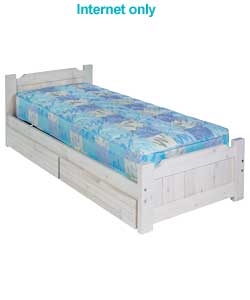 Junior Shortie Cream Bed/Anti Dust Mite Matt