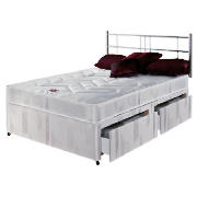 AIRSPRUNG Kelston Double 4 Drawer Divan Set