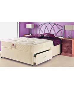Airsprung Lynton Ortho Double Divan Bed - 4 Drw