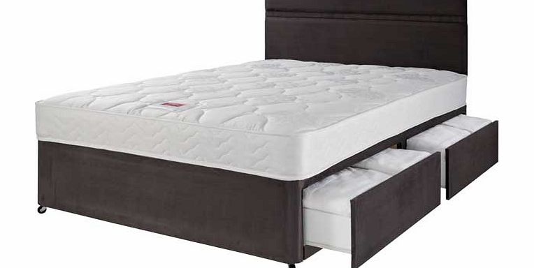 Airsprung Lyon Pocket Kingsize 4 Drw Divan Bed