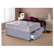 AIRSPRUNG Melbourne Tufted Double 2 Drawer Divan