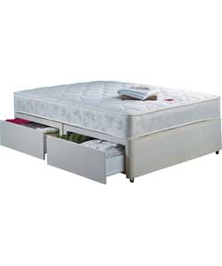 Airsprung Oban Pocket Double Divan Bed - 4 Drawer