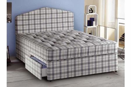 Airsprung Ortho Trizone Divan Set, Double, No