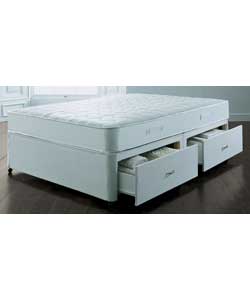 airsprung Pi Ortho Ease Double Divan - 4 Drawer