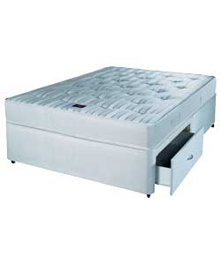 AIRSPRUNG Pi Ortho Extra Double Divan - 2 Drawer