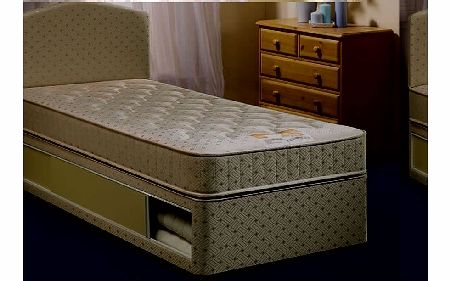 Airsprung Quattro Divan Set, Double, End Sliding