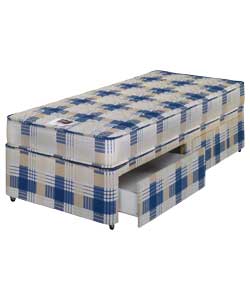 AIRSPRUNG Rimini Deep Quilt Single Divan - 2 Drawer