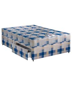 AIRSPRUNG Rimini Regular Small Double Divan - 4 Drawer