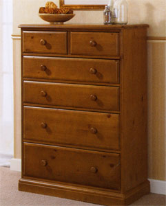 Airsprung The Canterbury Collection 2 2 2 Deep Drawer Chest