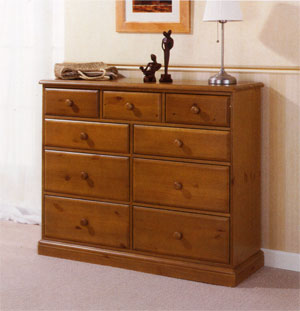 Airsprung The canterbury Collection 9 Drawer chest