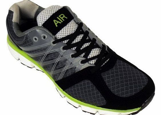 Airtech Mens Shock Absorbing Trainer Running Jogging Trainers Shoes