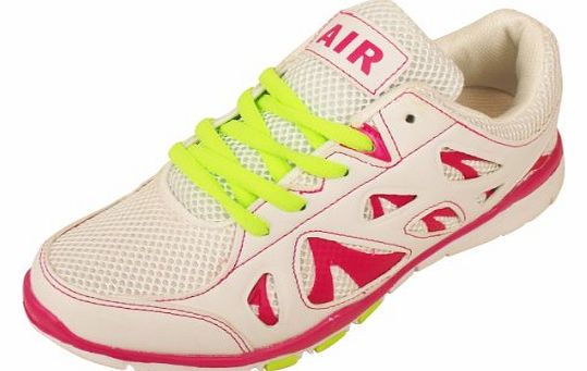 Airtech Womens Shock Absorbing Running Shoes Trainers Jogging Gym Fitness Trainer UK 7