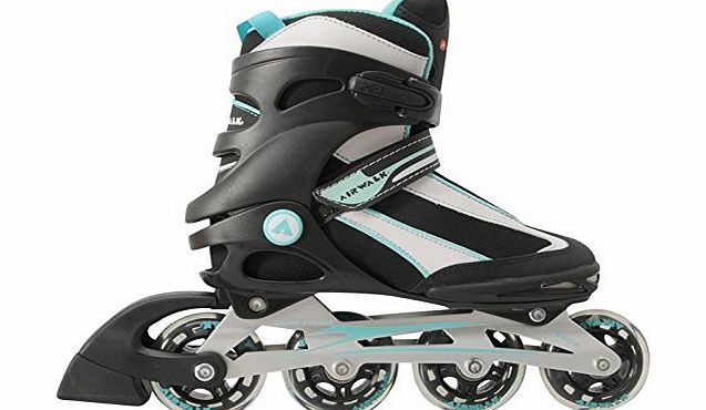 Airwalk Womens Pro Skates Ladies Black/White/Aqu 5
