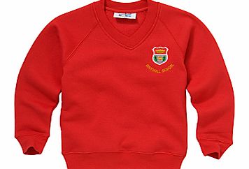Unisex Sweatshirt, Red