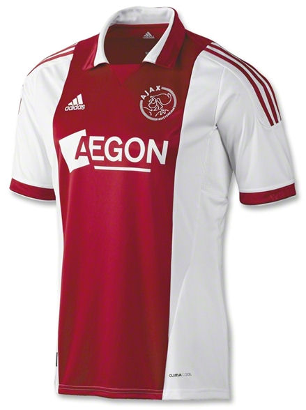 Ajax Adidas 2011-12 Ajax Adidas Home Football Shirt (Kids)