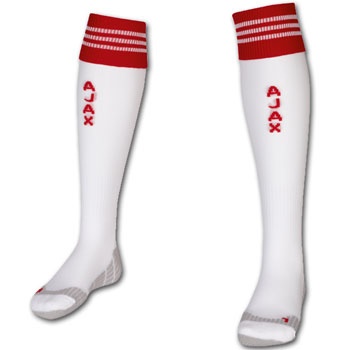 Ajax Adidas 2011-12 Ajax Adidas Home Football Socks