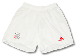 Ajax Adidas Ajax home shorts 04/05