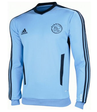 Ajax Nike 2011-12 Ajax Adidas Sweat Top (Blue)