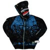 Crazy Off Shore Shark Full Zip Hoody