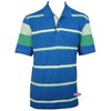 Akademiks The Fuzz Pique Polo Shirt (Blue)