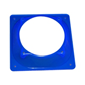 80-120mm Blue UV Reactive Plastic Fan