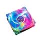 AKASA 80mm Crystal Blue case Fan Multi LED RPM cntrl BB