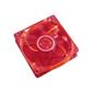 AKASA 80mm Crystal Red case Fan - Red LED- RPM control