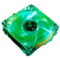 Akasa AK-170GN4S Green LED 8cm fan