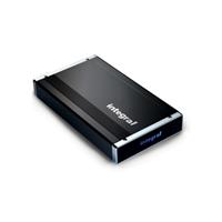 Integral 3.5 USB 2 External Aluminium Enclosure P2 Series with Data Flash Black
